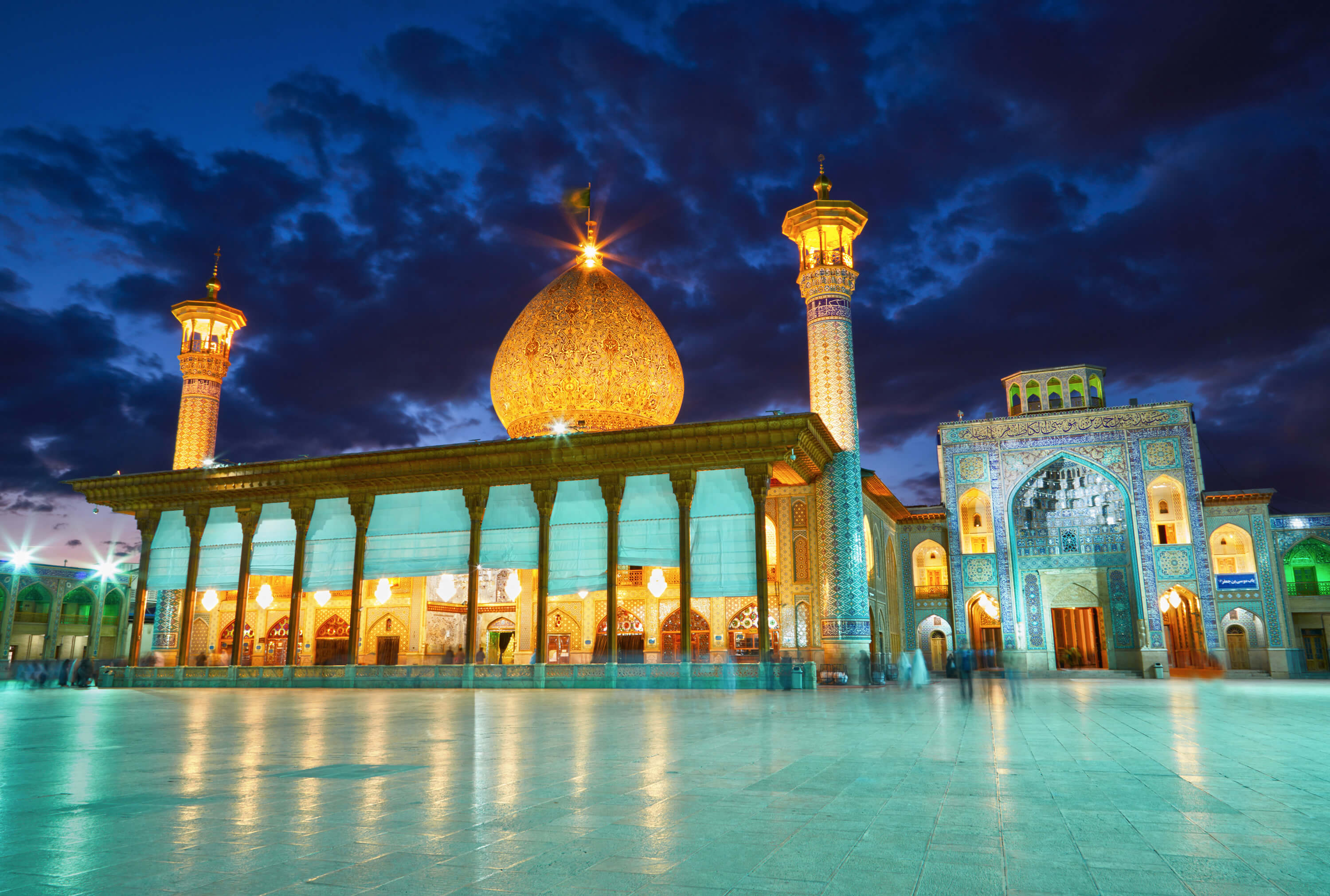 Shah Cheragh Mosque in Shiraz, Iran