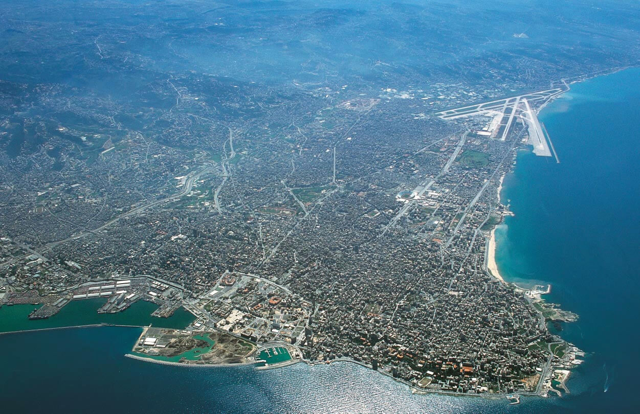 Beirut Aerial View Lebanon