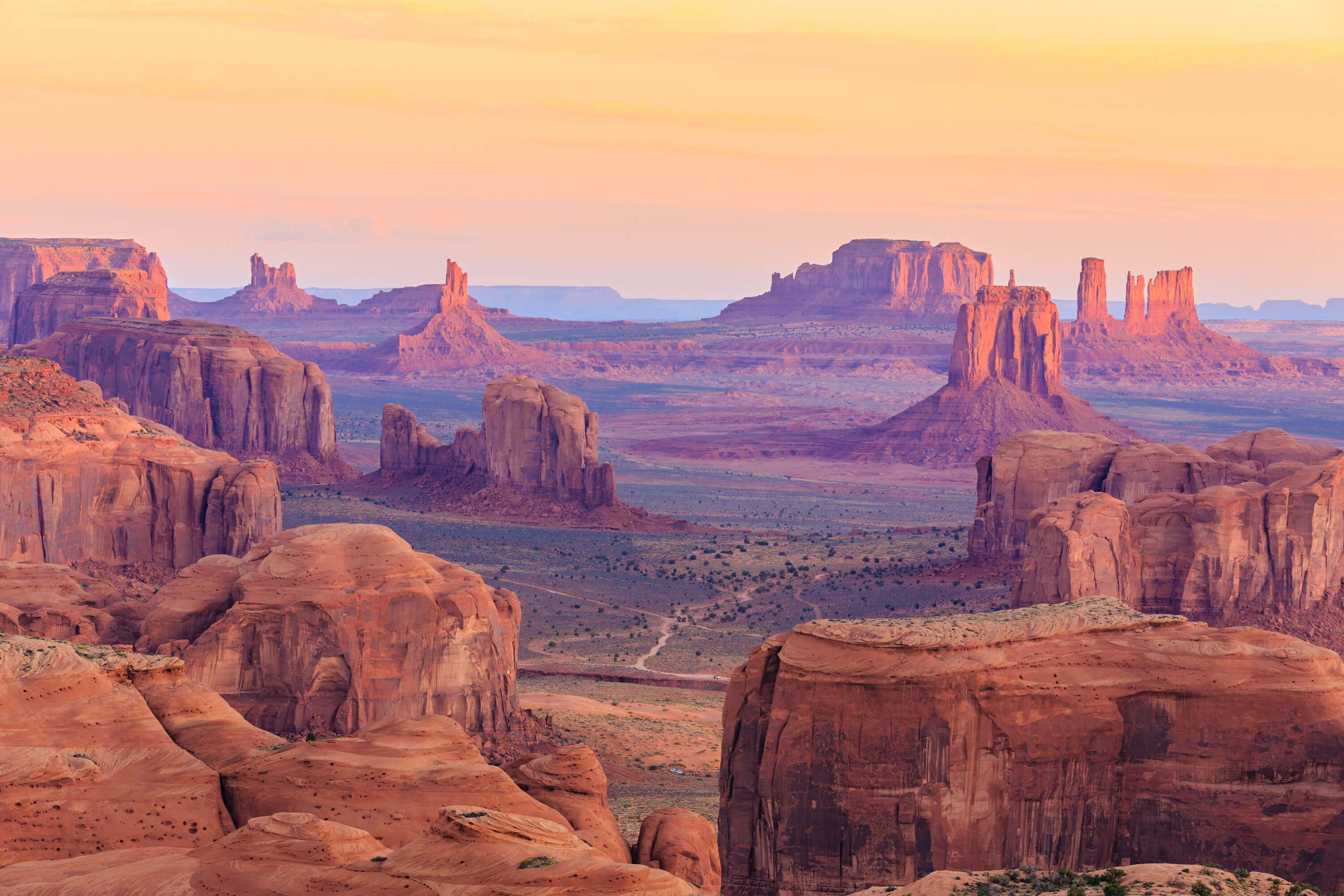 Hunts Mesa, Monument Valley, Arizona, USA