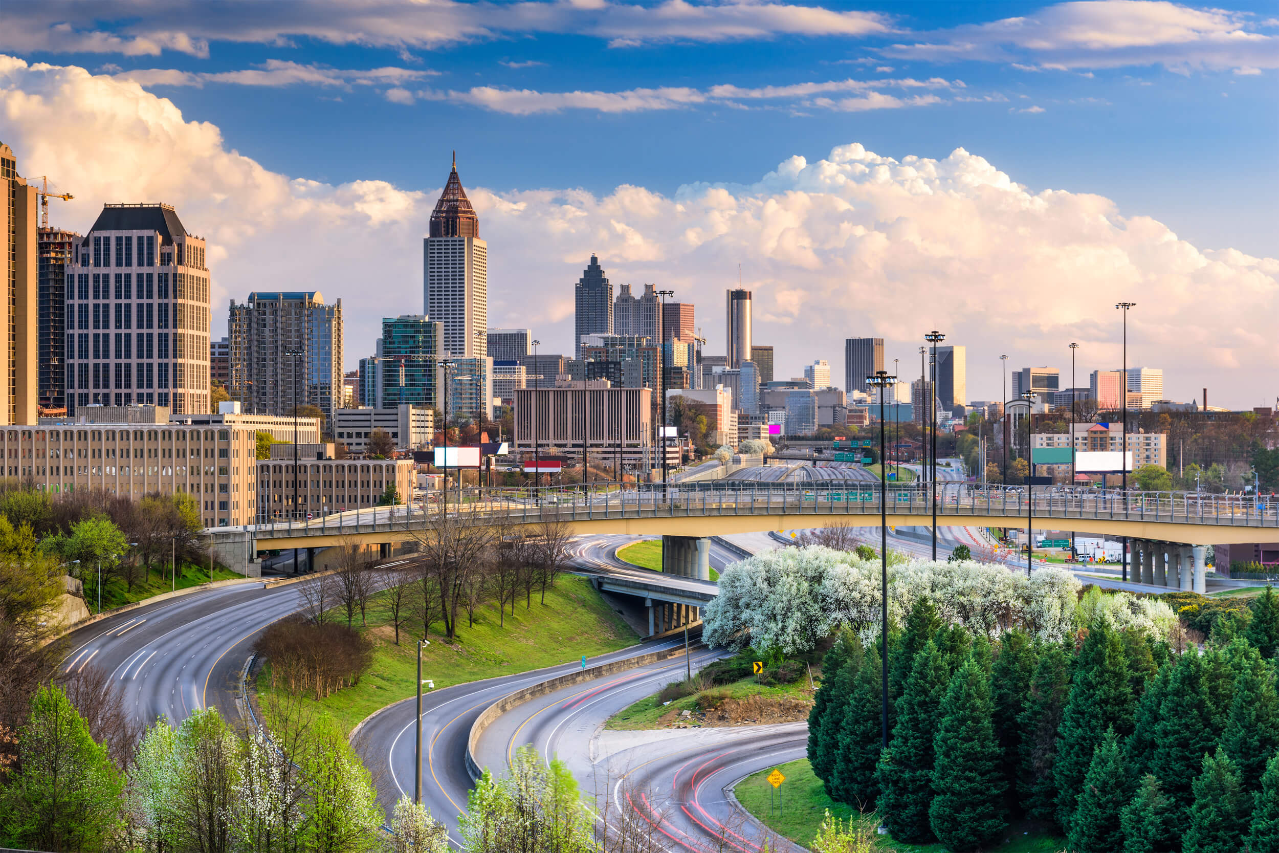 Atlanta, Georgia Downtown Skyline - USA 