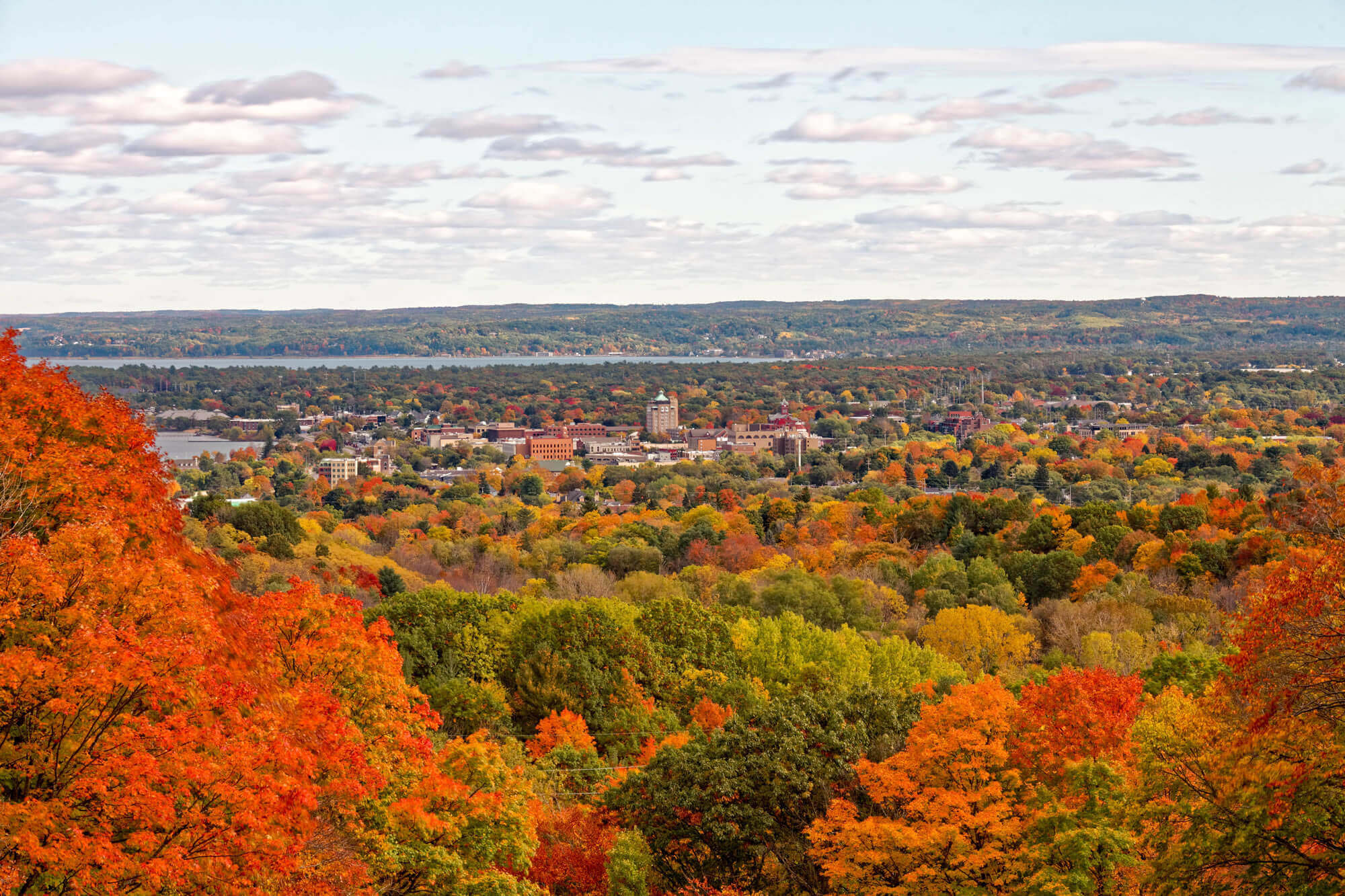 Downtown Traverse Michigan - USA