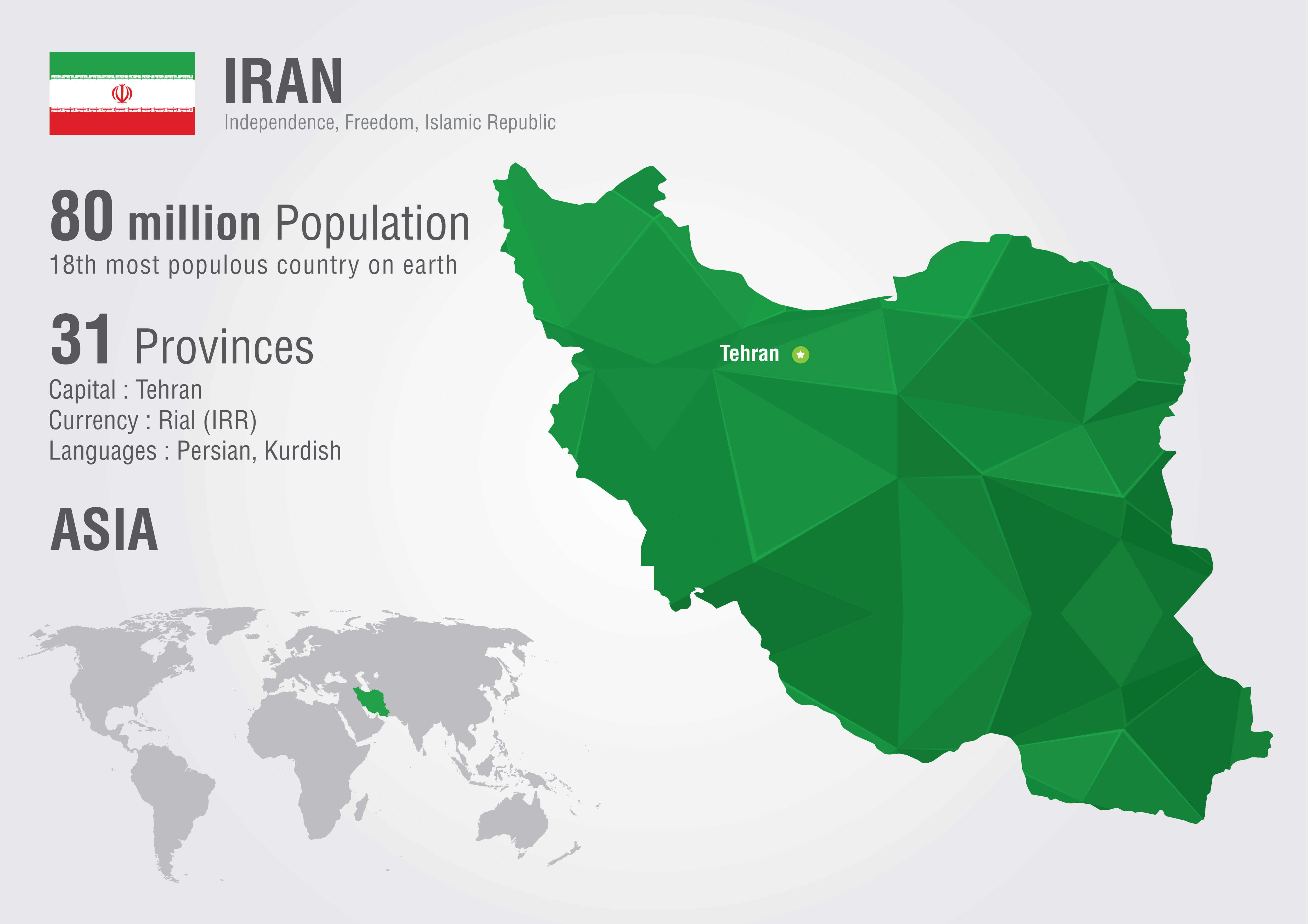 Iran Info Map