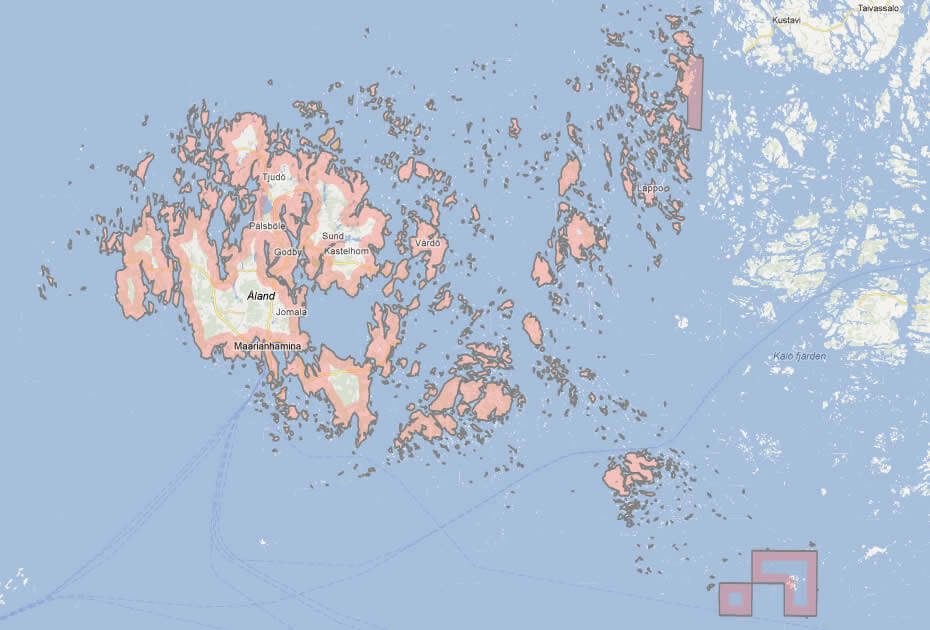 Aland Islands Map - Guide of the World