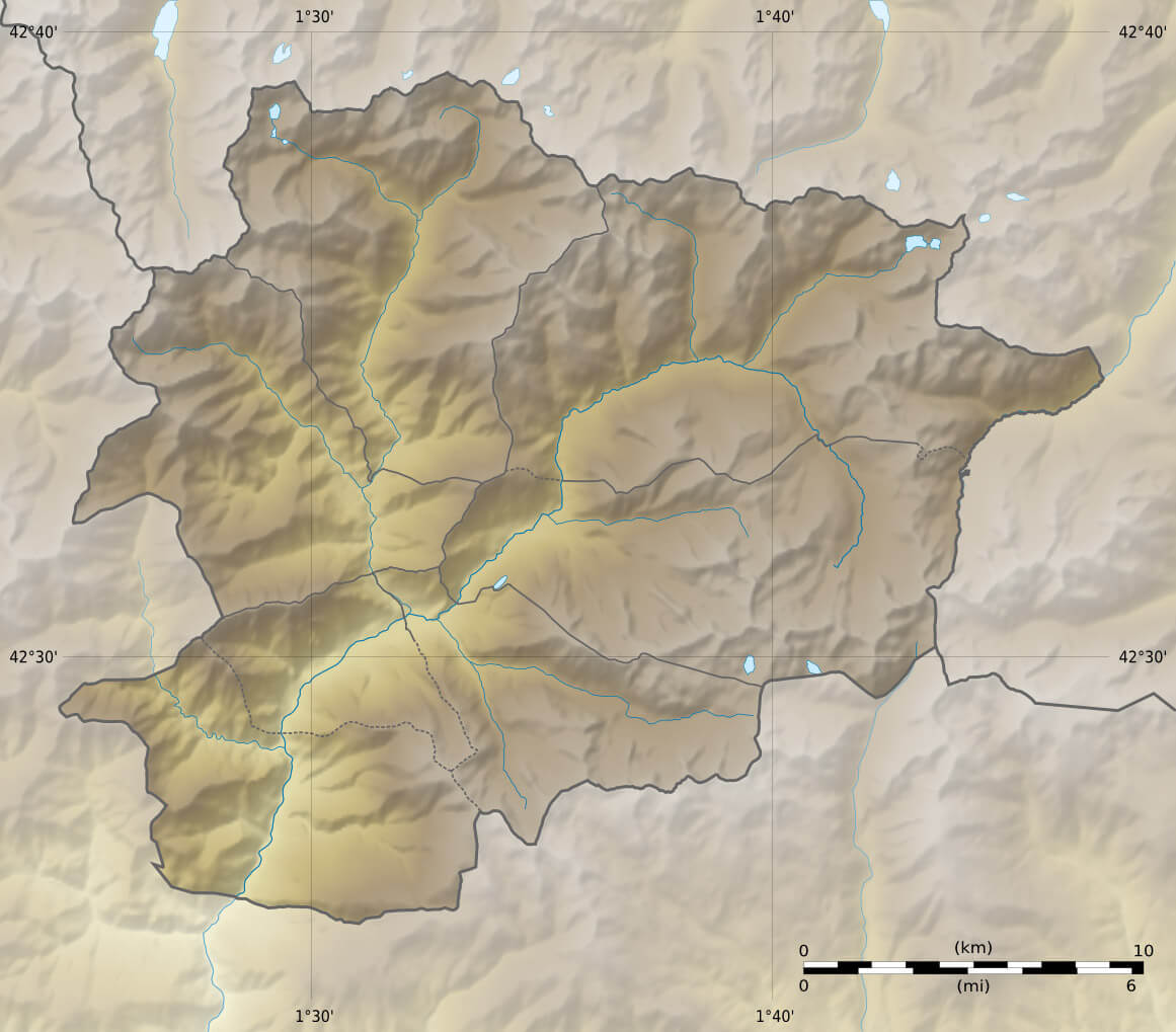 Andorra Map - Guide of the World