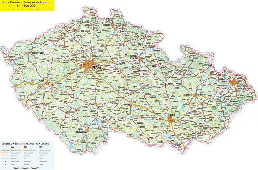 Czechia Road Map