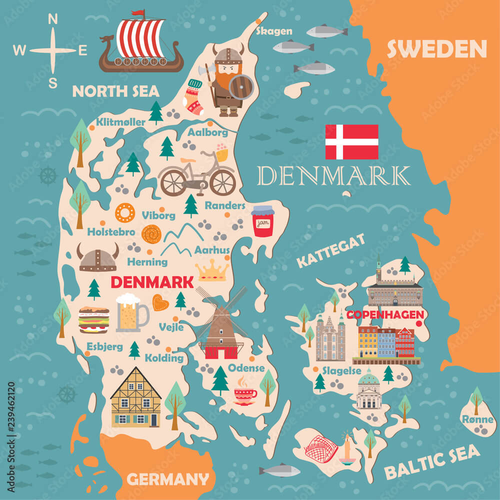 The Essential Collection of Denmark Maps for Travelers and Geographers ...