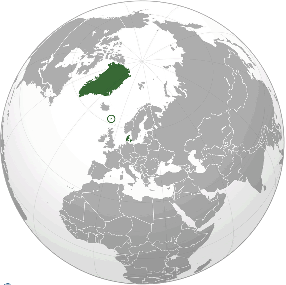 Denmark World Map