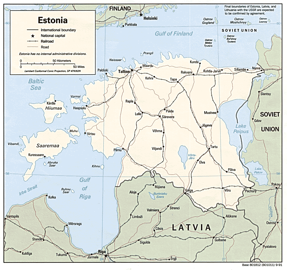 Estonia Maps