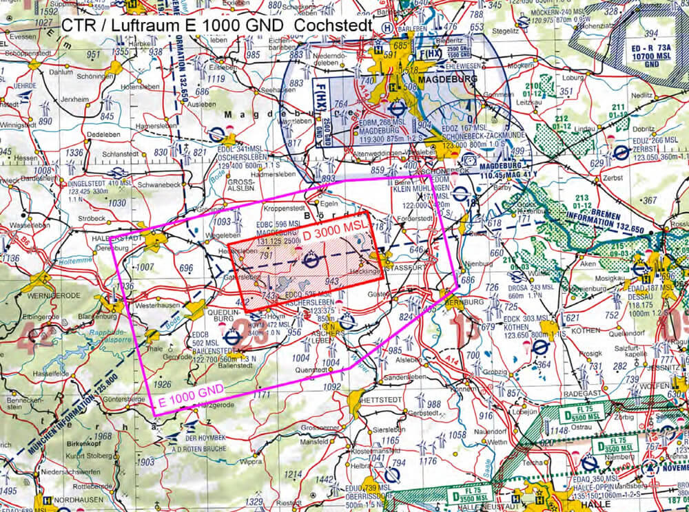 Magdeburg city map