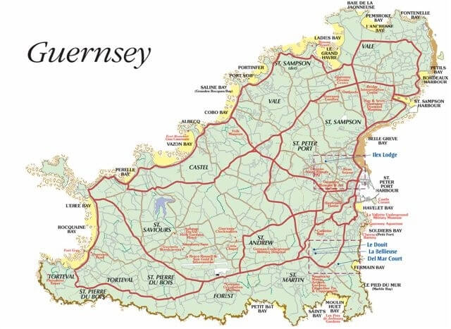 Guernsey Road Map