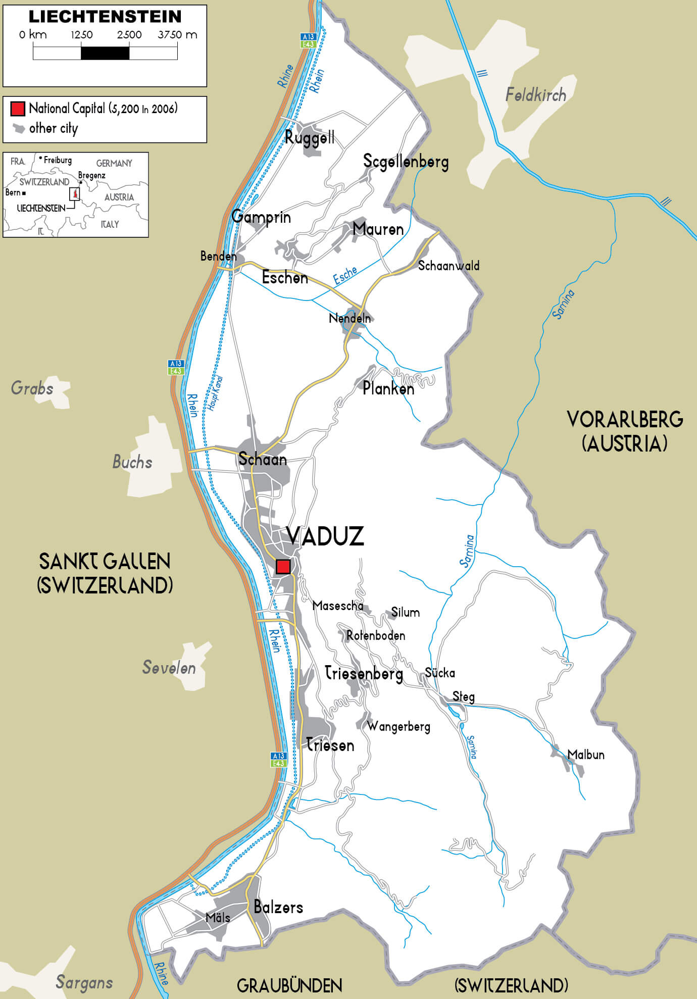 Liechtenstein road map