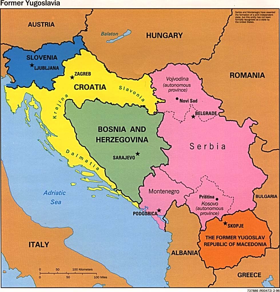 Macedonia Regions Map