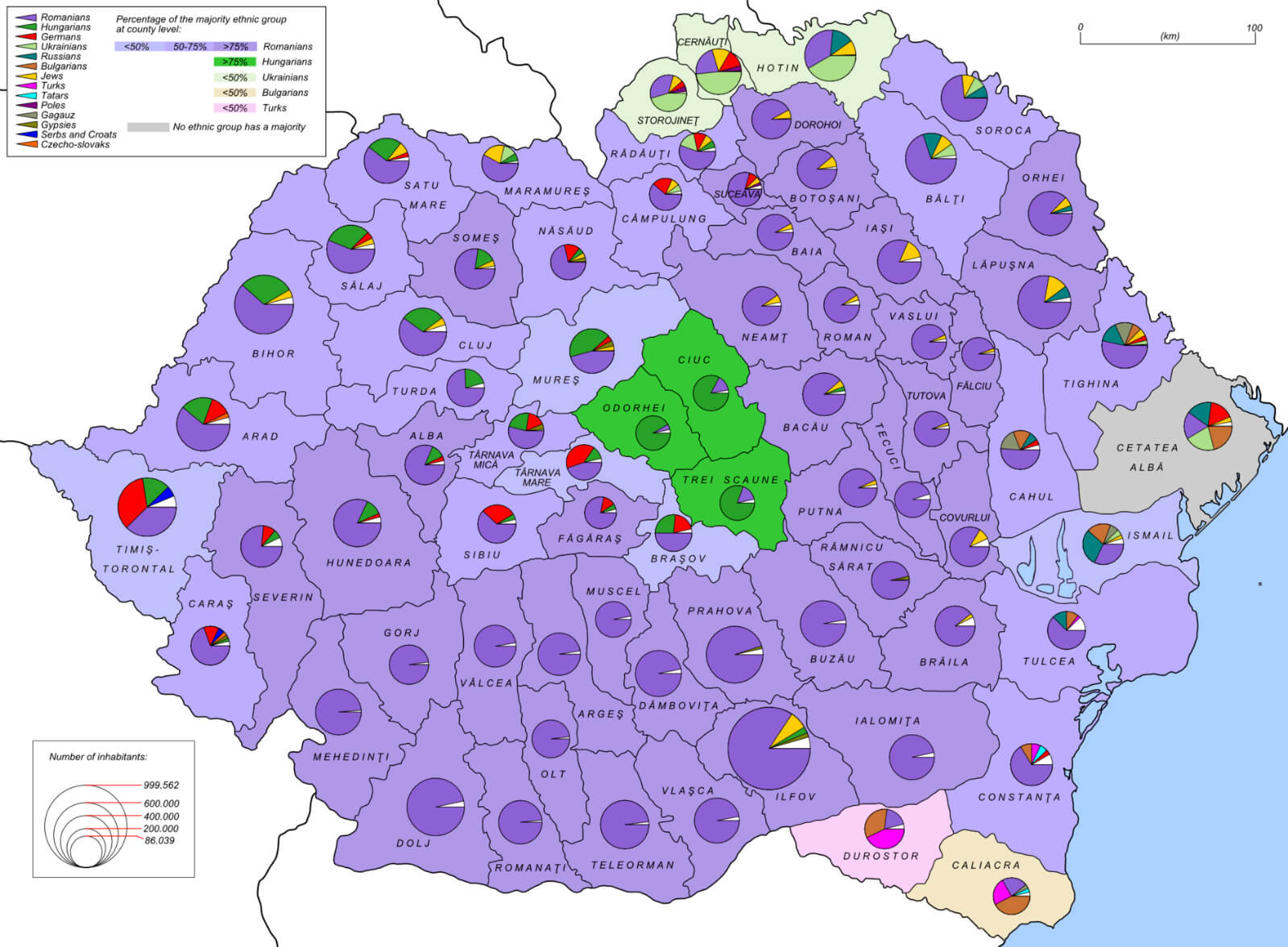 Kingdom of Romania in 1930 Census