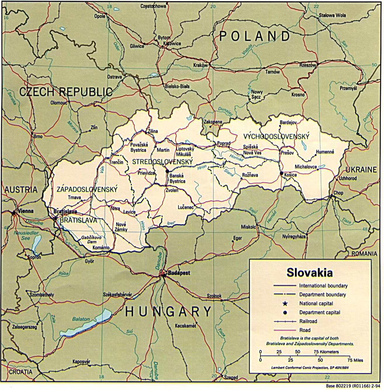 Slovakia Map