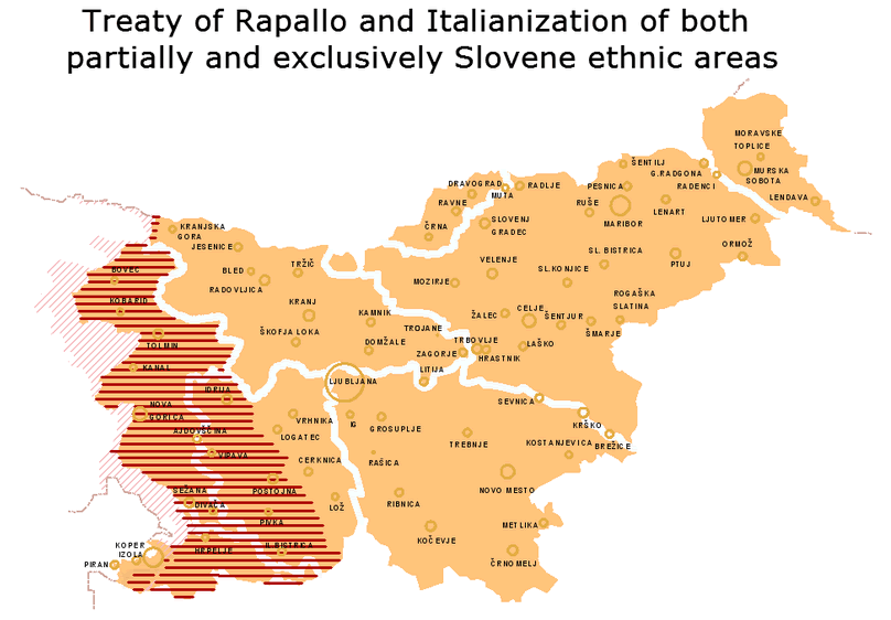 Slovenia Location Map