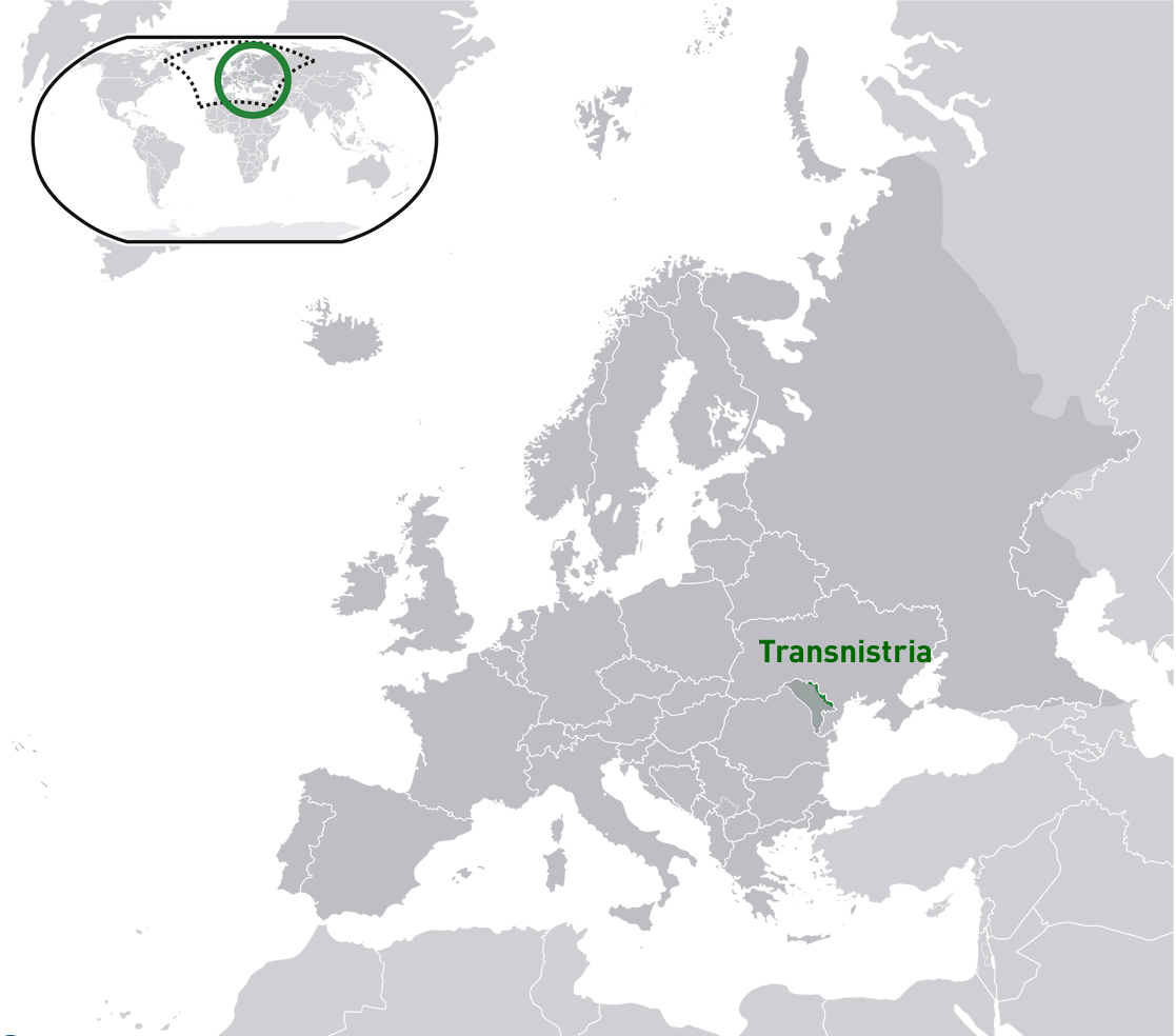 where is Transnistria on the world