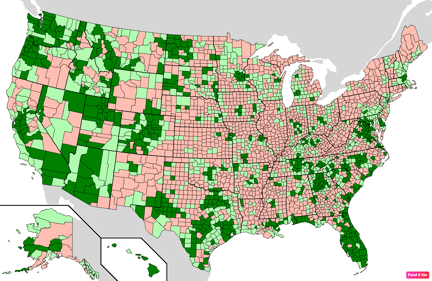 U.S. Counties by Population Growth