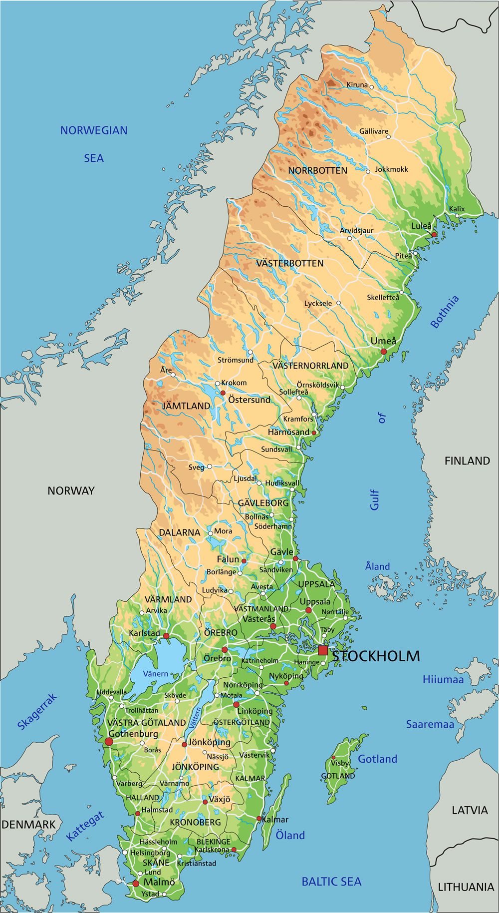 åre sverige karta A day trip to åre, sweden - Europa Karta