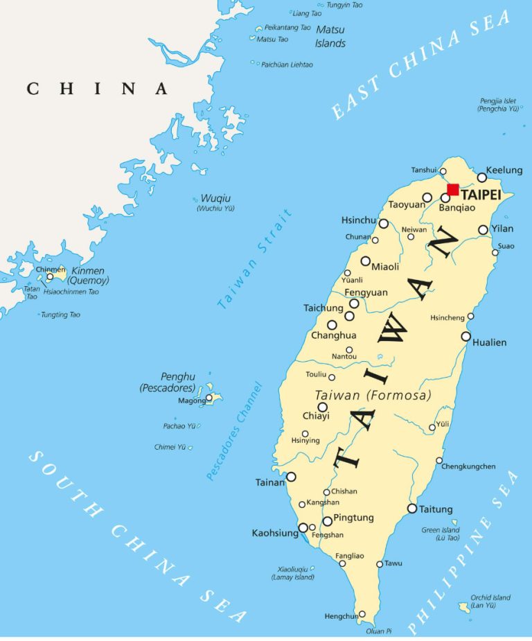 Taiwan Map