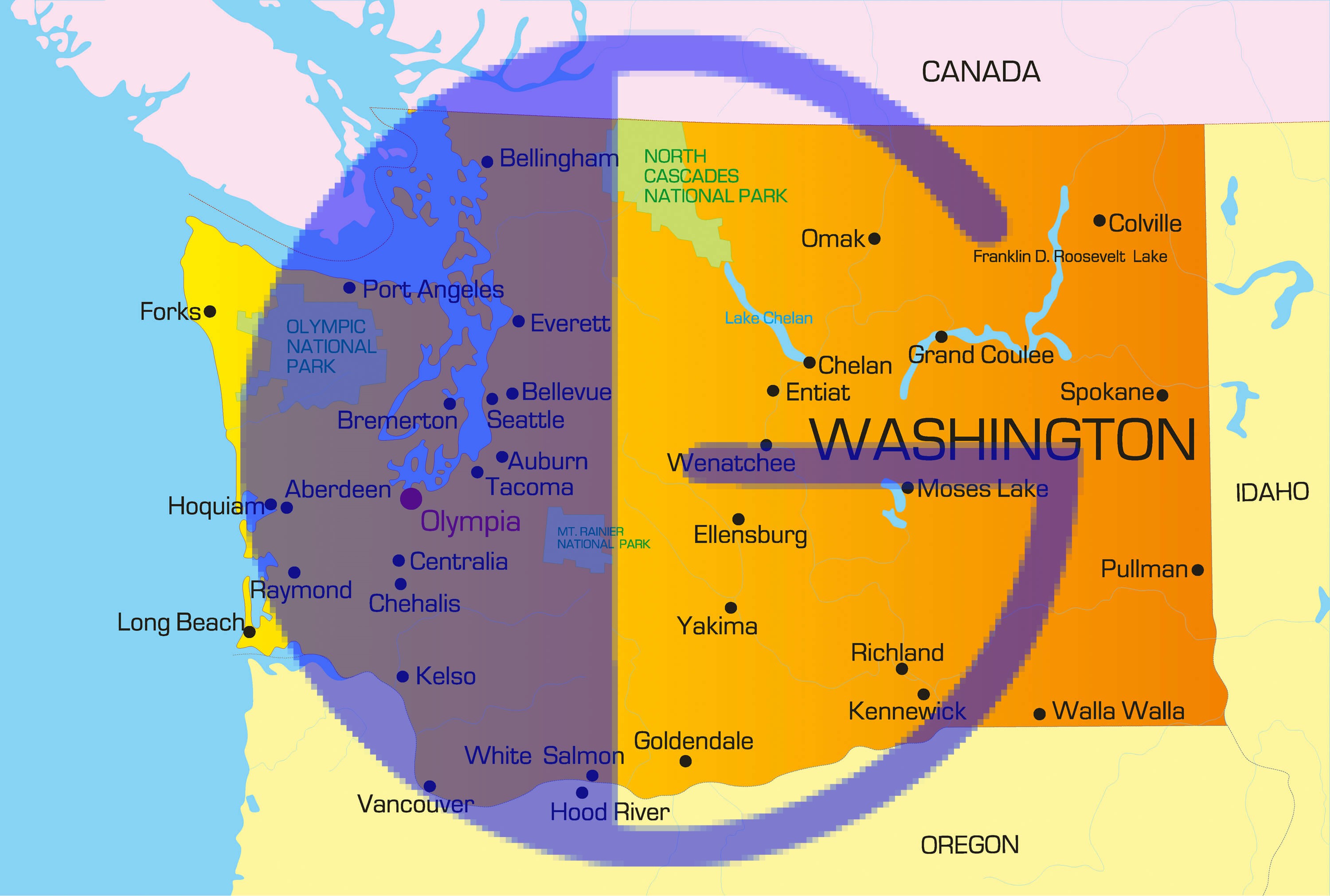 washington-map-guide-of-the-world