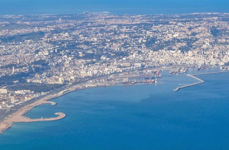 Alger City Aerial View