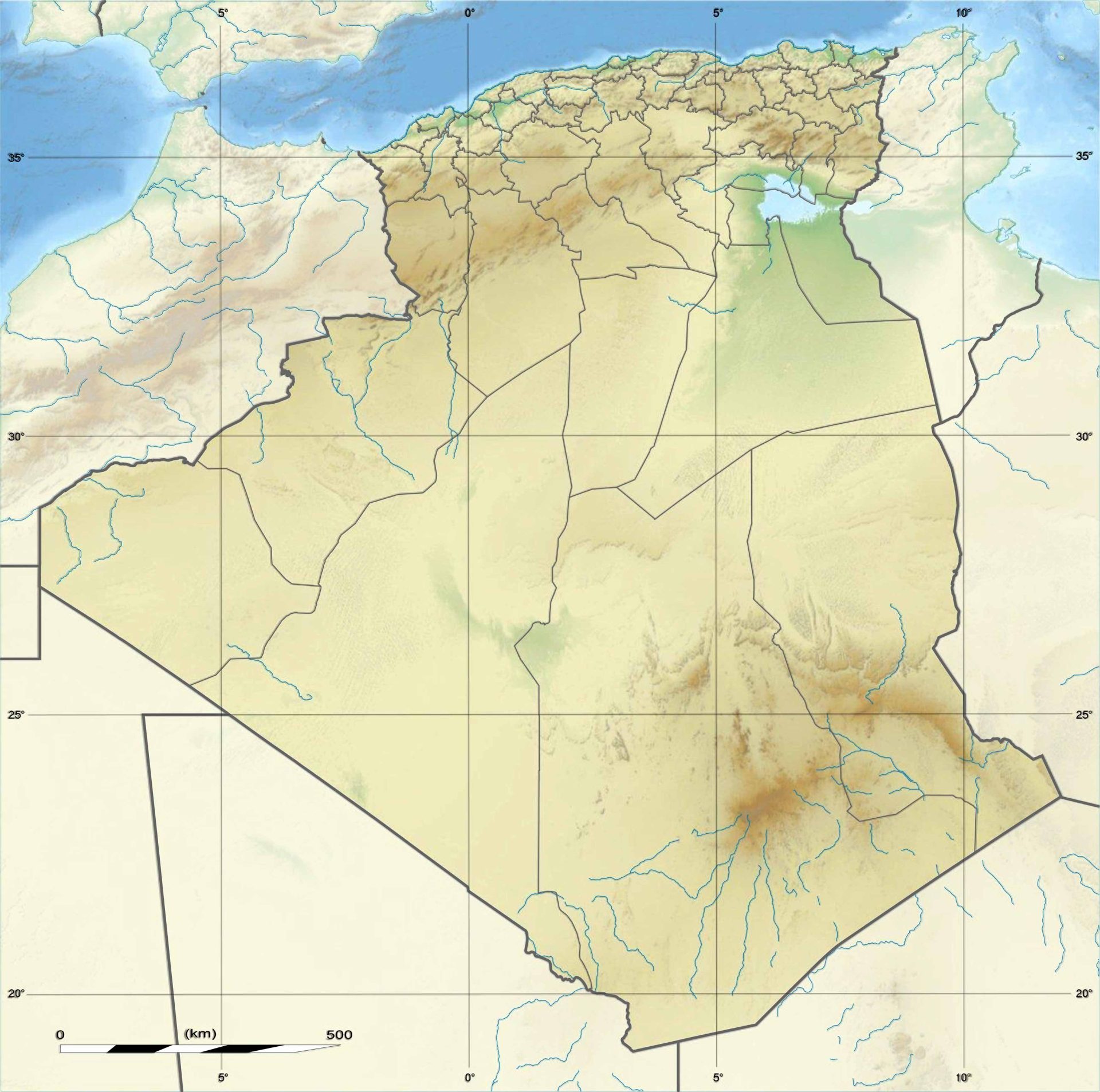 A Collection of Algeria Maps: Exploring a North African Gem via Maps ...