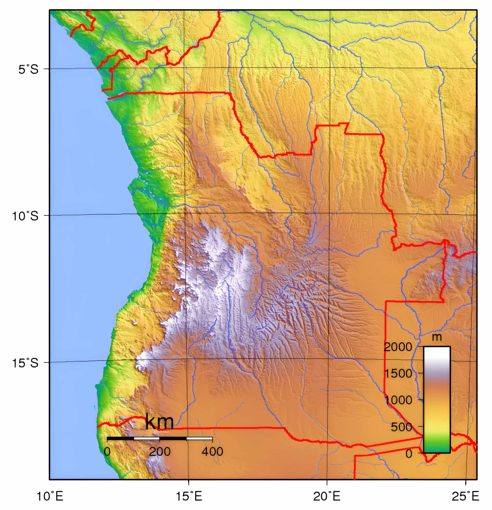 A Collection of Angola Maps: Dive into the Diverse Landscapes and 