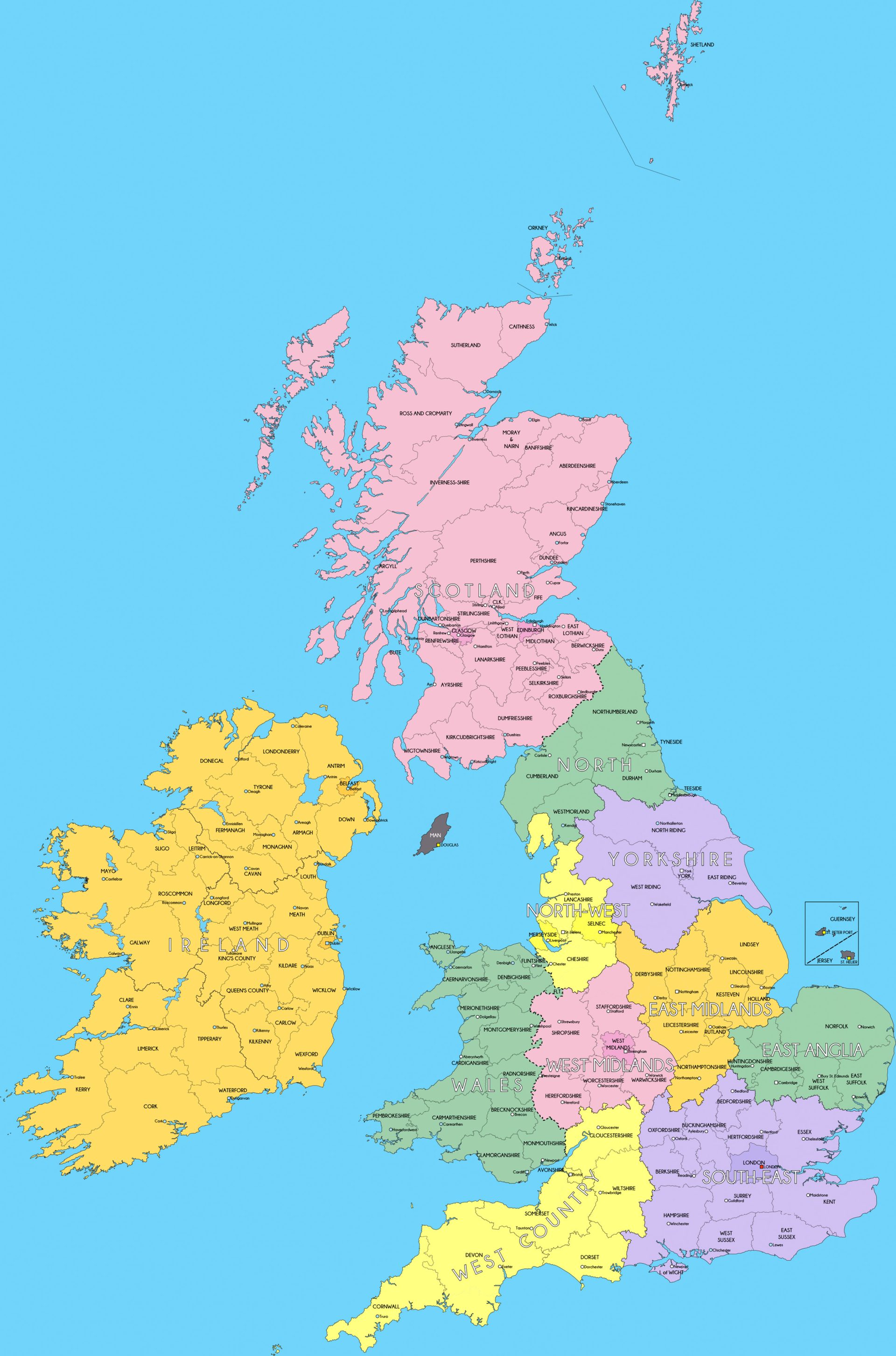 A Collection of United Kingdom Maps: A Comprehensive Atlas - Guide of ...