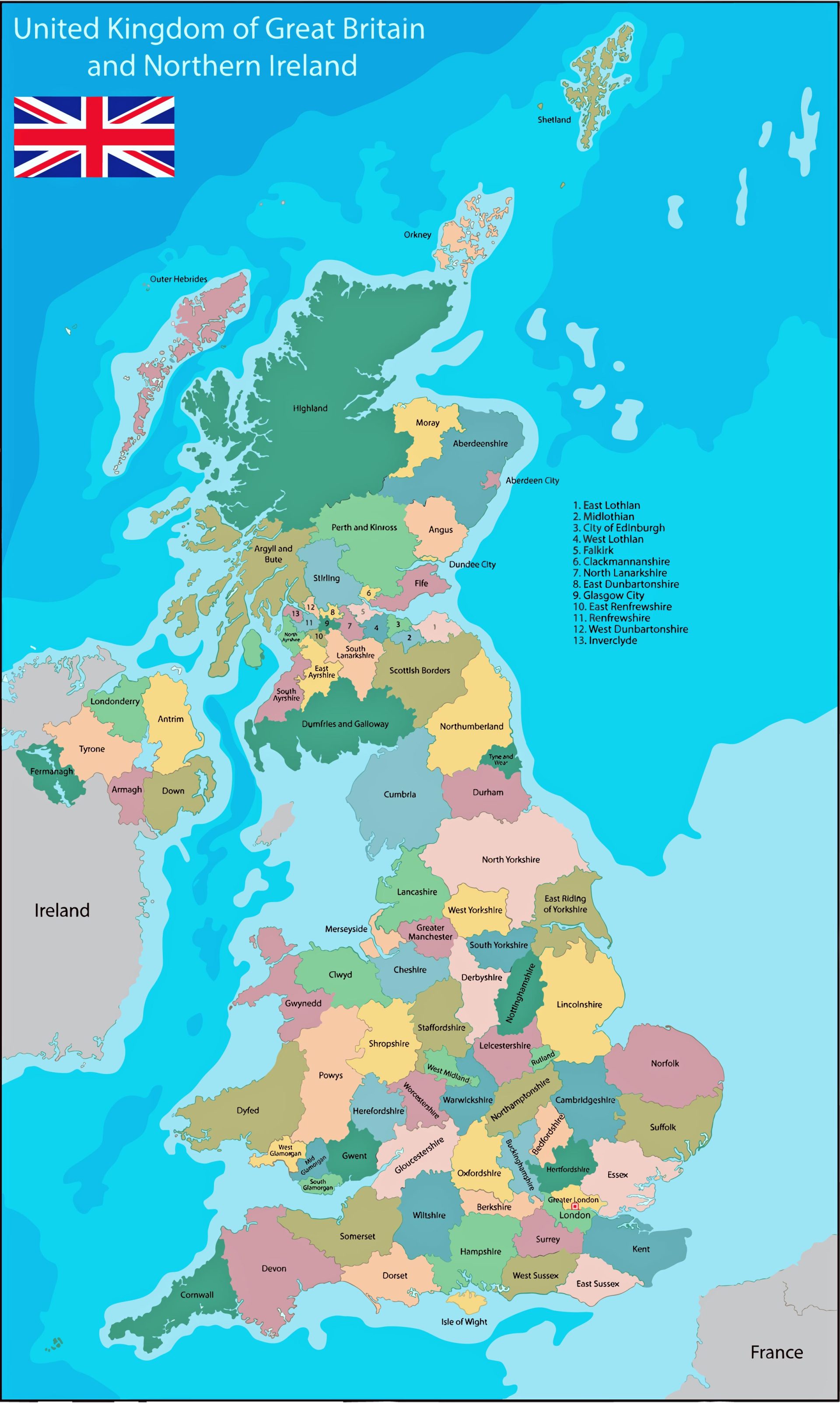 A Collection of United Kingdom Maps: A Comprehensive Atlas - Guide of ...