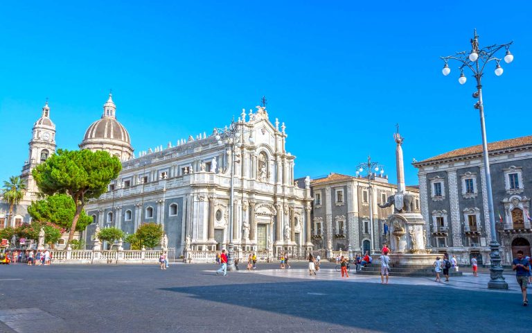 Catania City Inside - Duomo Square