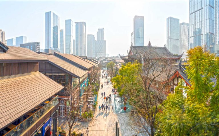 Chengdu City View