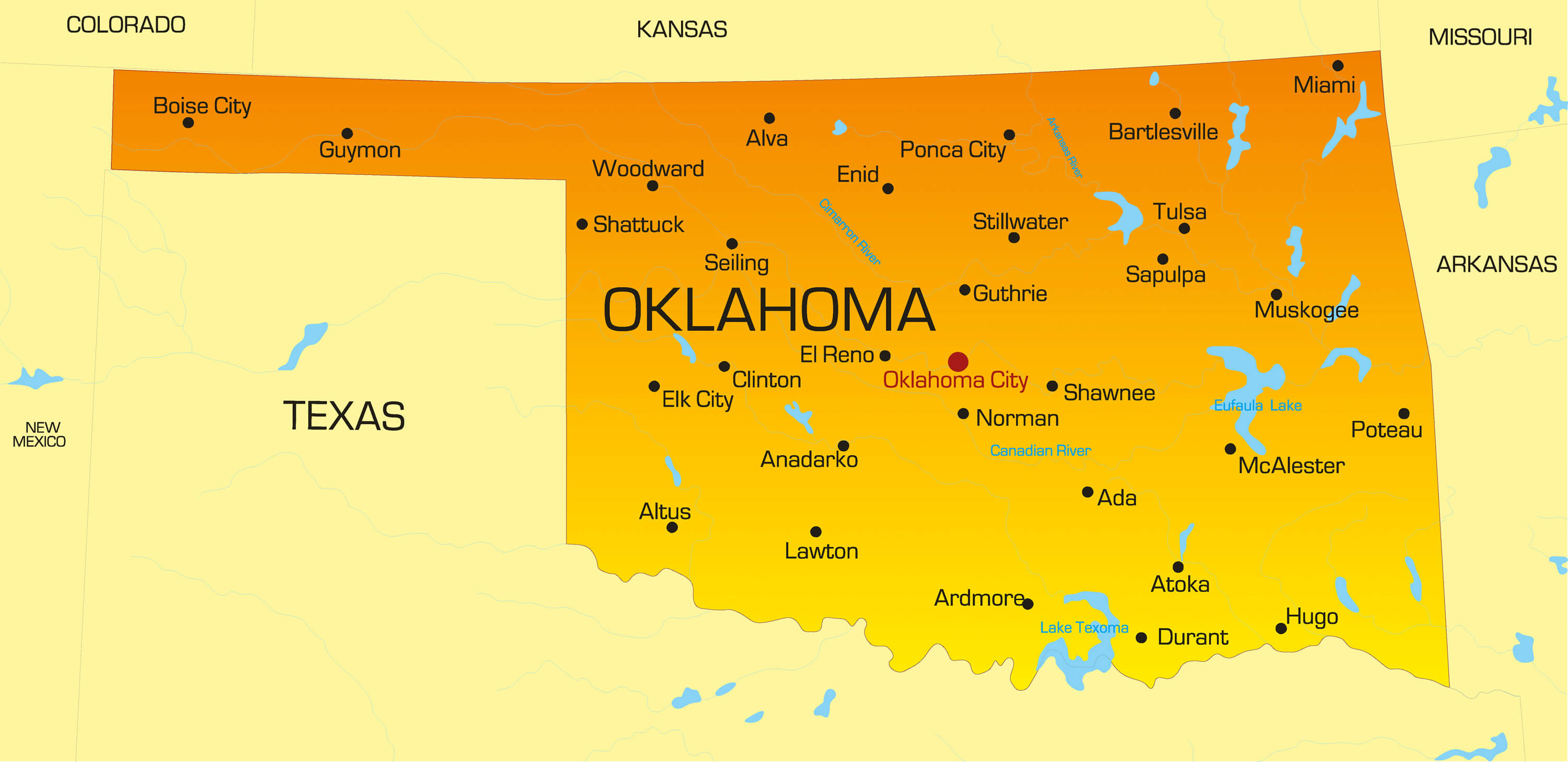 Navigating The Heart Of Oklahoma A Comprehensive Guide To Central 