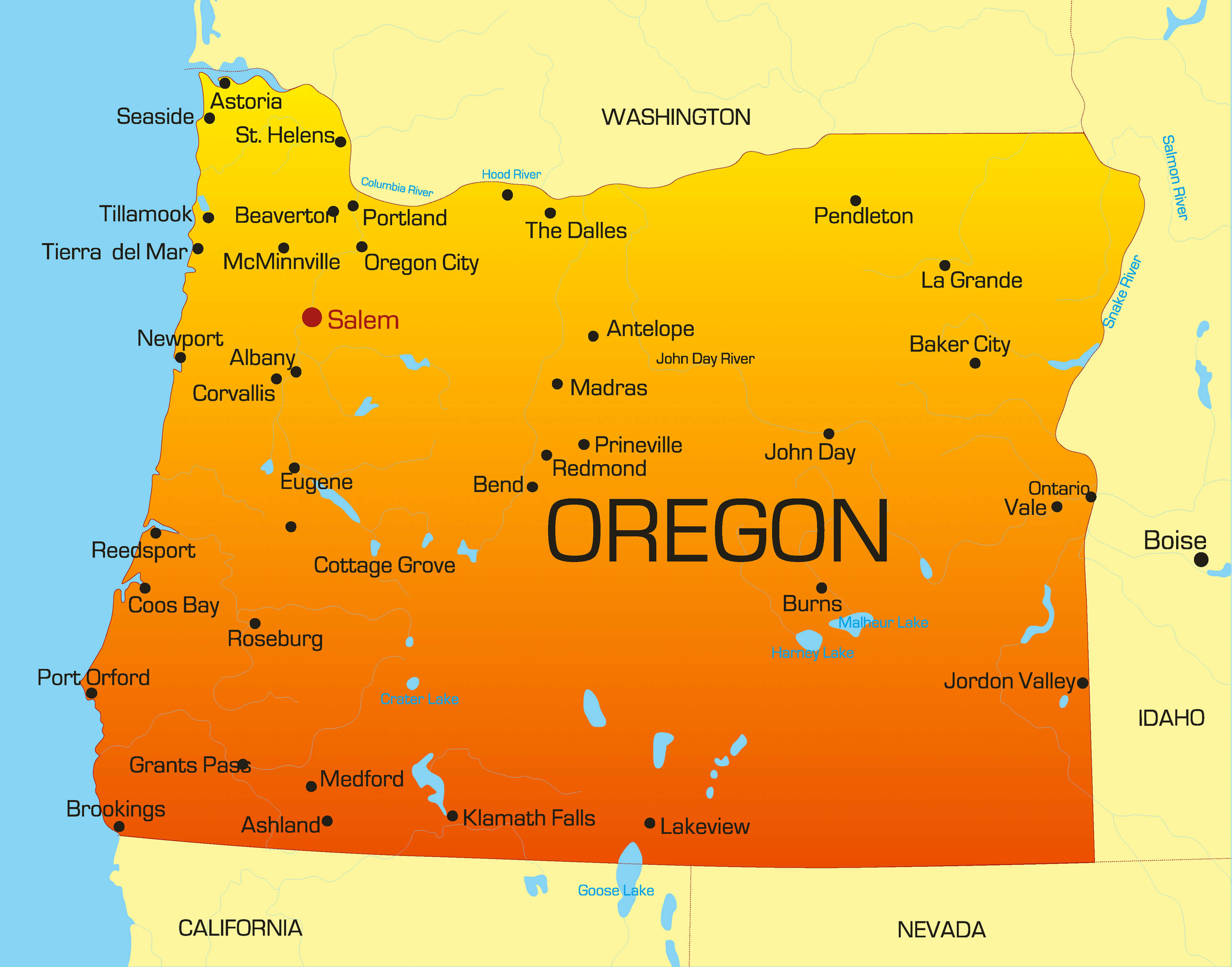 Oregon Political Map 2024 - Hanna Kikelia