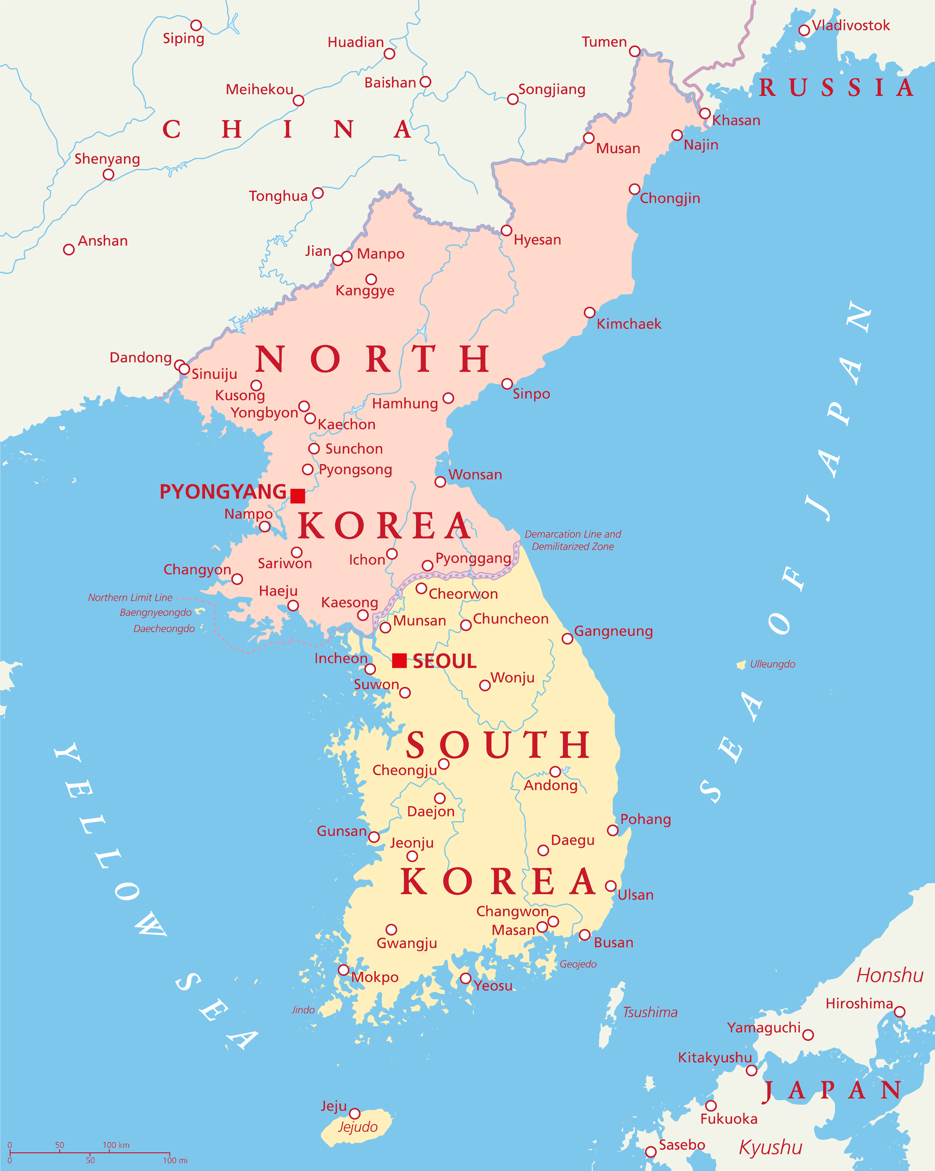 Large Elevation Map Of South Korea South Korea Asia M - vrogue.co