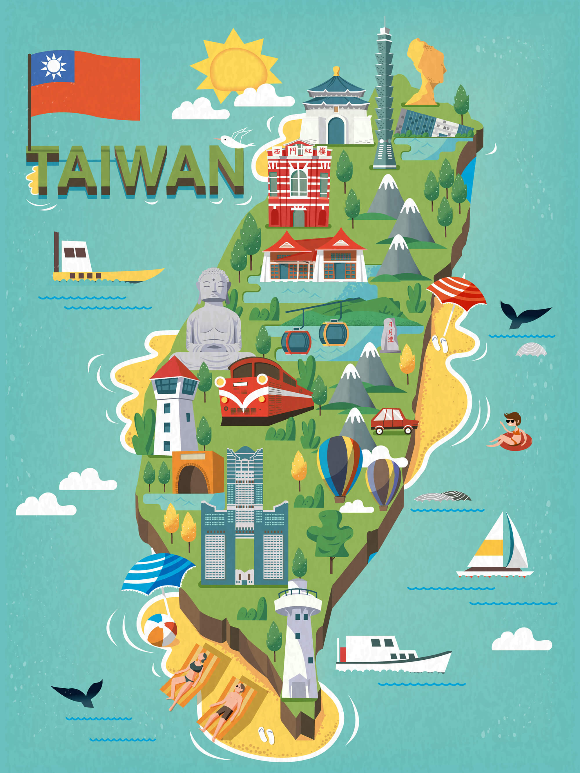 tourist guide to taiwan