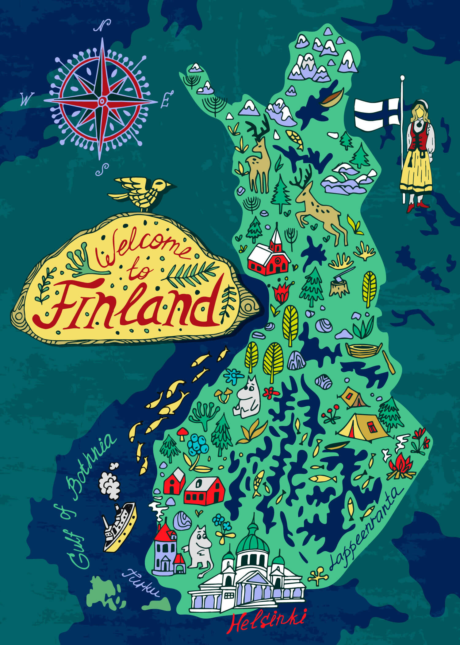 finland tourism data